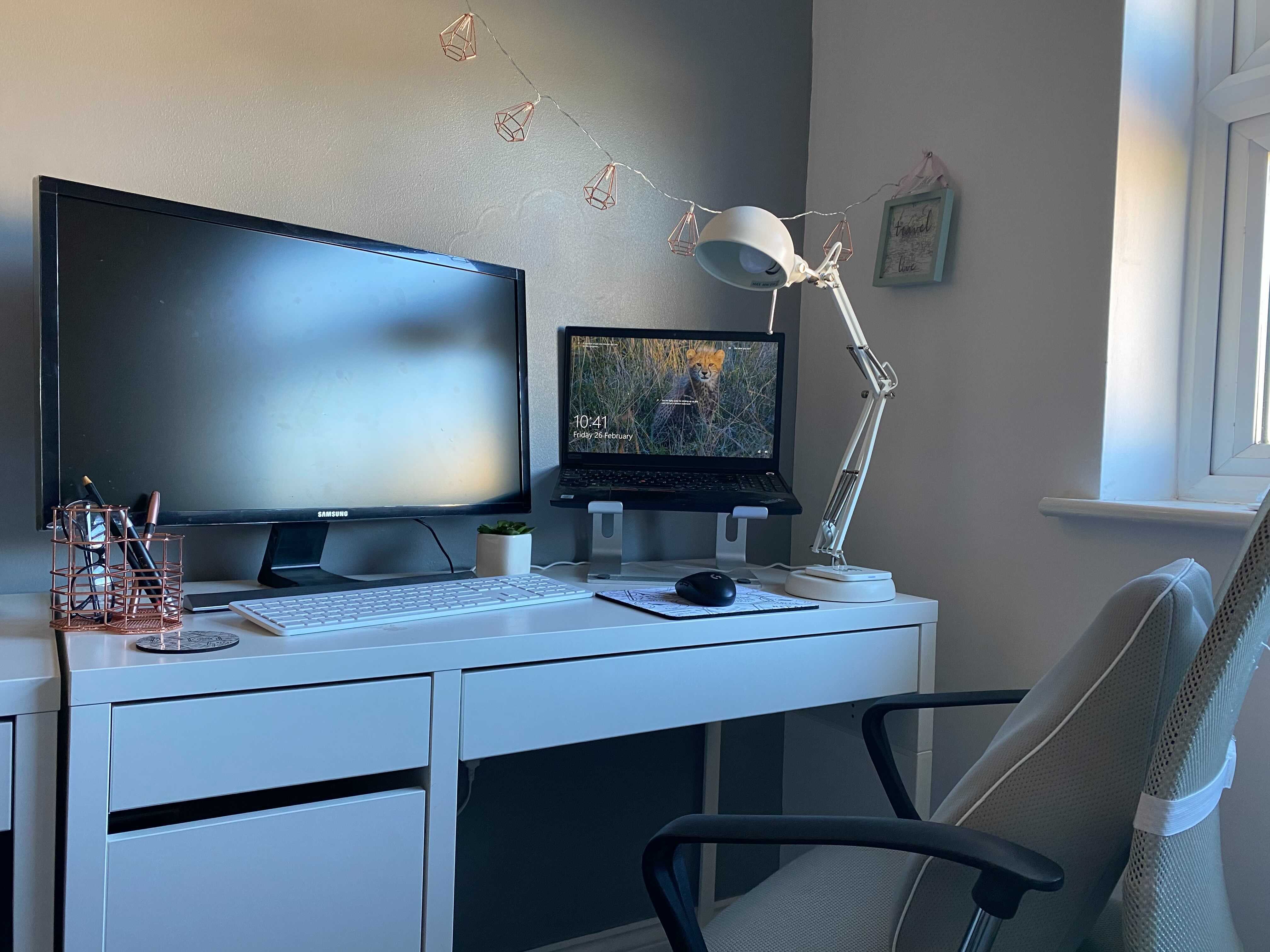 10 Tips for the Perfect Home Office Setup—Get up & Get Going! - Protected  Trust - Taking care of all your business IT needs